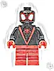 Minifigurka LEGO® sh0800 Spider-Man (Miles Morales) - Red Medium Legs, Red Spider Logo