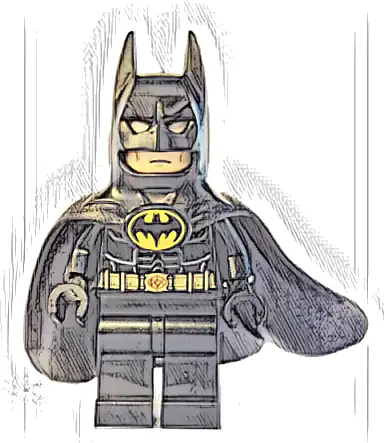 Batman - One Piece Cowl and Cape with Simple Bat Logo (1992)