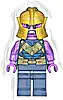 Minifigurka LEGO® sh0906 Thanos - Dark Blue Legs Plain, Medium Lavender Arms, Pearl Gold Helmet