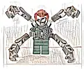 Minifigurka LEGO® sh0946 Dr. Octopus (Otto Octavius) / Doc Ock - Dark Green Suit Half Venomized, 4 Mechanical Arms