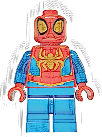 Spider-Man (Peter 'Spidey' Parker) - Medium Legs, Gold Spider Logo