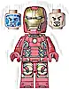 Minifigurka LEGO® sh0974 Iron Man - Mark 43 Armor, Light Nougat Head