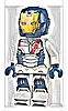 Minifigurka LEGO® sh0983 Iron Legion - Dark Blue Head, One Piece Helmet