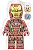 Minifigurka LEGO® sh1017 Iron Man - Mark 46 Armor, Large Helmet Visor