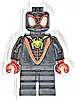 Minifigurka LEGO® sh1034 Spider-Man (Miles 'Spin' Morales) - Black Medium Legs, Lime Spider Logo