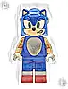 Minifigurka LEGO® son027 Sonic the Hedgehog - Light Nougat Face and Arms, Open Mouth Smirk to Left