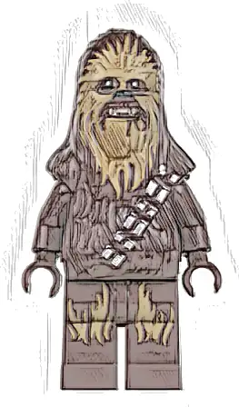 Chewbacca - Medium Nougat Fur