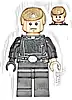 Minifigurka LEGO® sw0635 Luke Skywalker - Jedi Master, Dark Tan Smooth Hair
