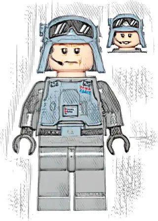 General Maximillian Veers - Helmet with Goggles Print