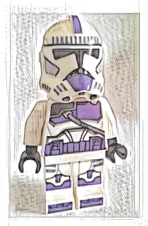 Clone Trooper, 187th Legion (Phase 2) - Nougat Head
