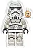 Minifigurka LEGO® sw1327 Imperial Stormtrooper - Male, Dual Molded Helmet with Light Bluish Gray Panels on Back, Shoulder Belts, Light Nougat Head