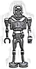 Minifigurka LEGO® sw1412 K-2SO Droid - Dark Silver Chest Panel