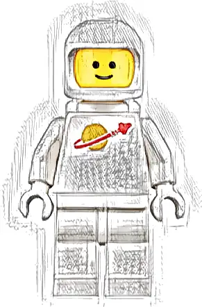 Classic Space - White with Air Tanks and Updated Helmet (Third Reissue - Jenny)