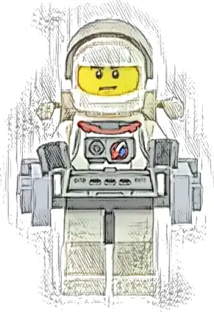 Astronaut - Male with Backpack