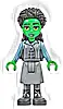 Elphaba - Dark Bluish Gray Skirt, Black Boots