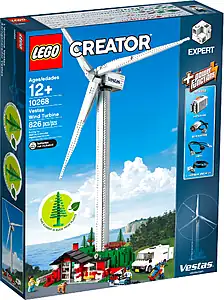 Pudełko zestawu LEGO® 10268 LEGO 10268 Creator Expert Turbina wiatrowa Vestas
