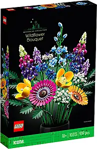 Pudełko zestawu LEGO® 10313 LEGO 10313 Icons Bukiet z polnych kwiatów