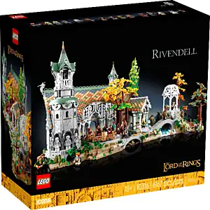 Pudełko zestawu LEGO® 10316 LEGO 10316 Icons WŁADCA PIERŚCIENI: RIVENDELL