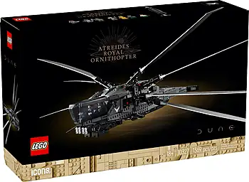 Pudełko zestawu LEGO® 10327 LEGO 10327 Icons Diuna — Atreides Royal Ornithopter
