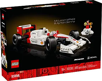 Pudełko zestawu LEGO® 10330 LEGO 10330 Icons McLaren MP4/4 i Ayrton Senna