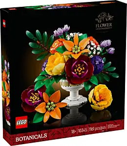 Pudełko zestawu LEGO® 10345 LEGO 10345 Botanicals Kwiatowa kompozycja