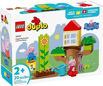 Pudełko zestawu LEGO® 10431 LEGO 10431 Duplo Ogród i domek na drzewie Peppy