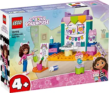 Pudełko zestawu LEGO® 10795 LEGO 10795 Koci domek Gabi Prace ręczne z Tekturzątkiem