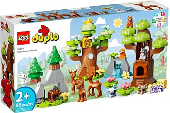 Pudełko zestawu LEGO® 10979 LEGO 10979 Duplo Dzikie zwierzęta Europy
