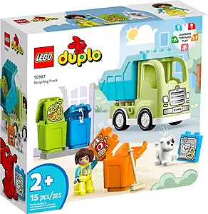 Pudełko zestawu LEGO® 10987 LEGO 10987 Duplo Ciężarówka recyklingowa