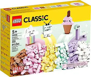Pudełko zestawu LEGO® 11028 LEGO 11028 Classic Kreatywna zabawa pastelowymi kolorami