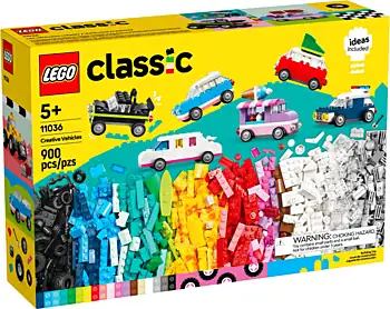 Pudełko zestawu LEGO® 11036 LEGO 11036 Classic Kreatywne pojazdy