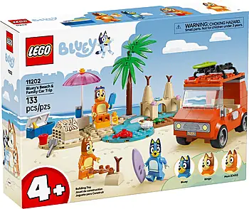 Pudełko zestawu LEGO® 11202 LEGO 11202 Bluey Blue i rodzinna wycieczka samochodem