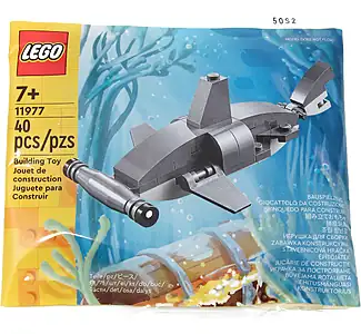 Pudełko zestawu LEGO® 11977 Hammerhead Shark polybag
