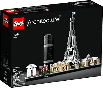 Pudełko zestawu LEGO® 21044 LEGO 21044 Architecture Paryż