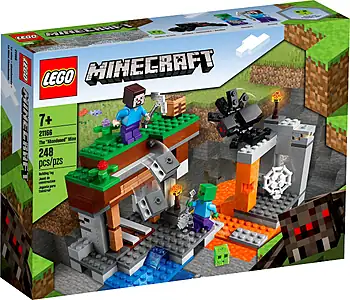Pudełko zestawu LEGO® 21166 LEGO 21166 Minecraft „Opuszczona” kopalnia