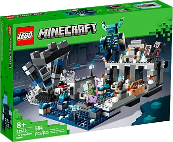 Pudełko zestawu LEGO® 21246 LEGO 21246 Minecraft Bitwa w mrocznej głębi