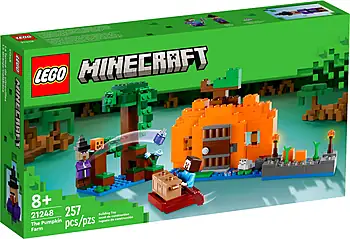 Pudełko zestawu LEGO® 21248 LEGO 21248 Minecraft Dyniowa farma