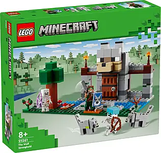 Pudełko zestawu LEGO® 21261 LEGO 21261 Minecraft Wilcza twierdza