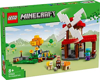 Pudełko zestawu LEGO® 21262 LEGO 21262 Minecraft Farma z wiatrakiem