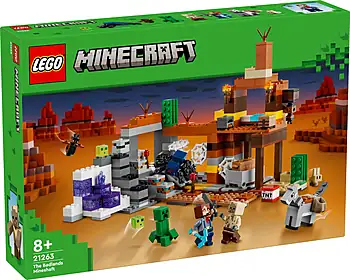 Pudełko zestawu LEGO® 21263 LEGO 21263 Minecraft Kopalnia w Badlandach