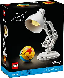 Pudełko zestawu LEGO® 21357 LEGO 21357 Ideas Disney Pixar Luxo Jr.