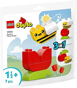 Pudełko zestawu LEGO® 30686 LEGO 30686 Duplo Mój pierwszy kwiatek i pszczoła