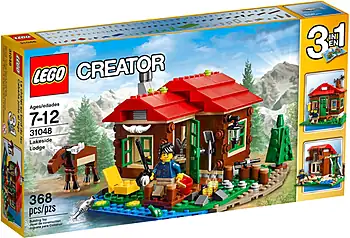 Pudełko zestawu LEGO® 31048 LEGO 31048 Creator 3 w 1 Chatka nad jeziorem