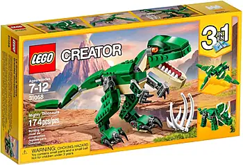 Pudełko zestawu LEGO® 31058 LEGO 31058 Creator 3 w 1 Potężne dinozaury