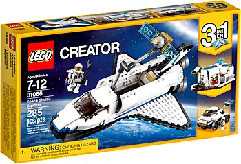 Pudełko zestawu LEGO® 31066 LEGO 31066 Creator 3 w 1 Odkrywca z promu kosmicznego