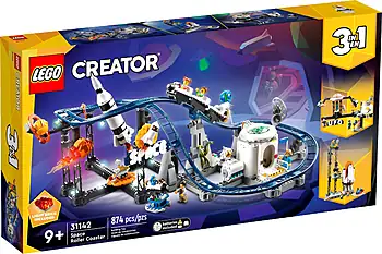 Pudełko zestawu LEGO® 31142 LEGO 31142 Creator 3 w 1 Kosmiczna kolejka górska
