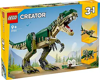 Pudełko zestawu LEGO® 31151 LEGO 31151 Creator 3 w 1 Tyranozaur