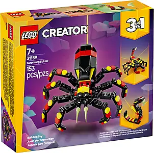 Pudełko zestawu LEGO® 31159 LEGO 31159 Creator 3 w 1 Dzikie zwierzęta: niezwykły pająk