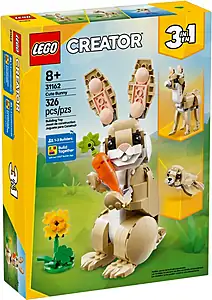 Pudełko zestawu LEGO® 31162 LEGO 31162 Creator 3 w 1 Uroczy króliczek