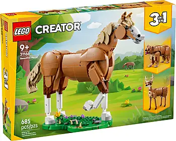 Pudełko zestawu LEGO® 31166 LEGO 31166 Creator Piękny koń